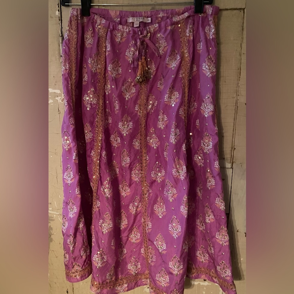 Calypso St Barth Silk Skirt